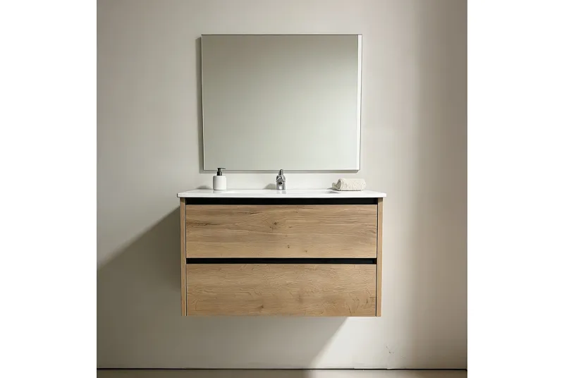 CONJUNTO BAÑO MUEBLE 2C-80CM FAMILY TECH MEDIEVAL MEDIO