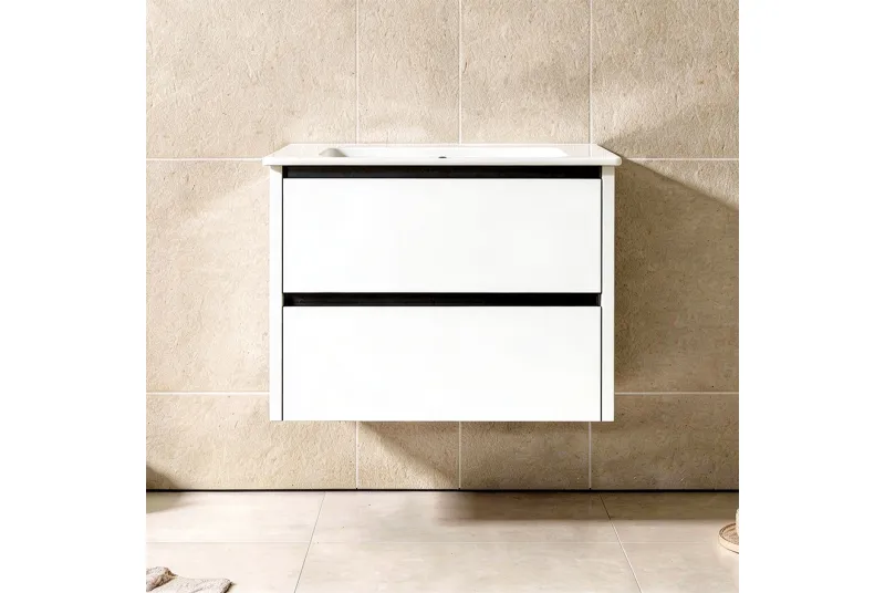 MUEBLE BAÑO 2C-60CM FUSION FAMILY TECH BLANCO BRILLO (lavabo no incluido)