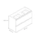 CONJUNTO BAÑO MUEBLE 2C-60CM FAMILY TECH GRIS DOVE