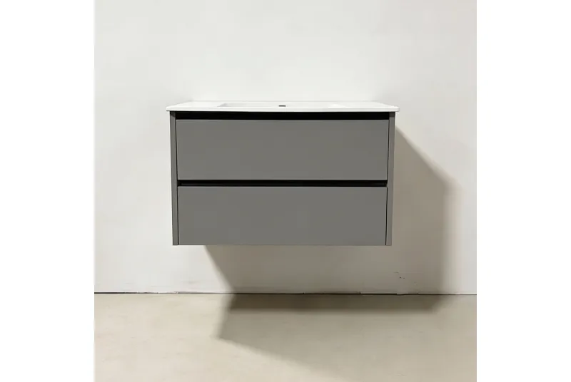 MUEBLE BAÑO 2C-80CM FUSION FAMILY TECH GRIS DOVE (lavabo no incluido)