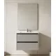 CONJUNTO BAÑO MUEBLE 2C-60CM FAMILY TECH GRIS DOVE