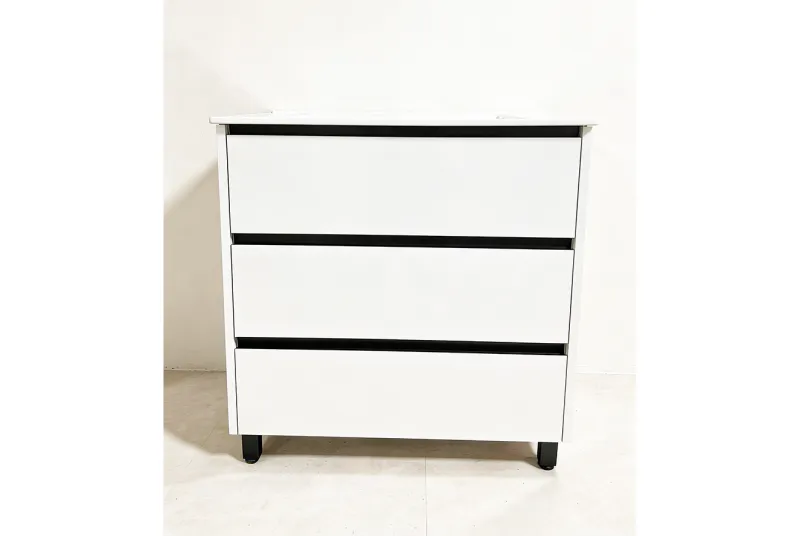 MUEBLE BAÑO 3C-60CM FUSION FAMILY TECH BLANCO BRILLO (lavabo no incluido)