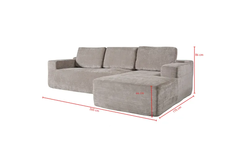 SHAISELONGUE DCHA. (ENVASADO AL VACIO) DULCE BEIG
