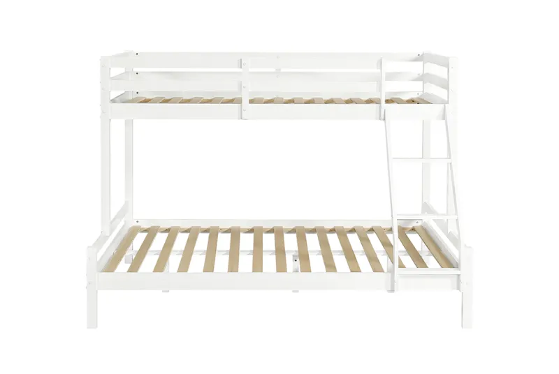 LITERA MADERA CAMA INFERIOR 135CM VICTORIA BLANCA
