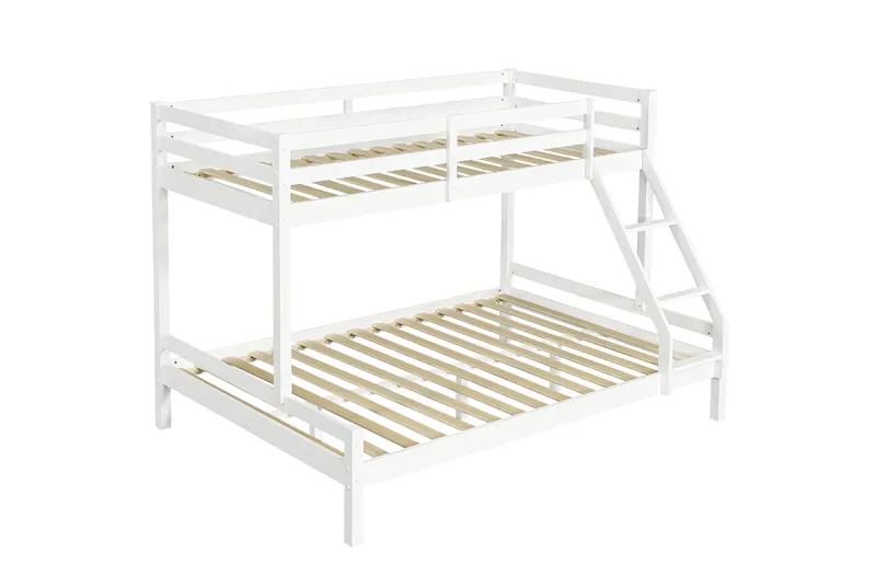 LITERA MADERA CAMA INFERIOR 135CM VICTORIA BLANCA