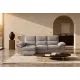 SHAISELONGUE IZDA. CAMA C/ARCÓN ABAD GRIS