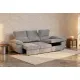 SHAISELONGUE DCHA. CAMA C/ARCÓN ABAD GRIS