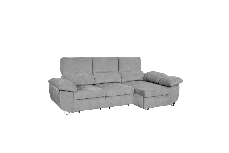 SHAISELONGUE DCHA. CAMA C/ARCÓN ABAD GRIS