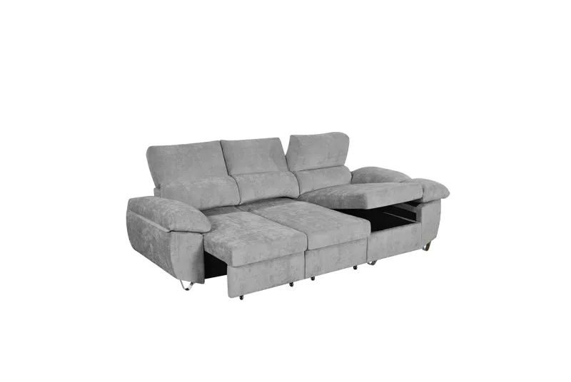 SHAISELONGUE DCHA. CAMA C/ARCÓN ABAD GRIS