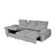 SHAISELONGUE IZDA. CAMA C/ARCÓN ABAD GRIS