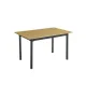 CONJUNTO MESA EXT. CAMDEN + 6 SILLAS MORGAN BEIG