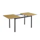 CONJUNTO MESA EXT. CAMDEN + 6 SILLAS MORGAN BEIG