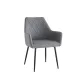 JUEGO DE 2 SILLONES TAP.NEVE 90 DEVON GRIS
