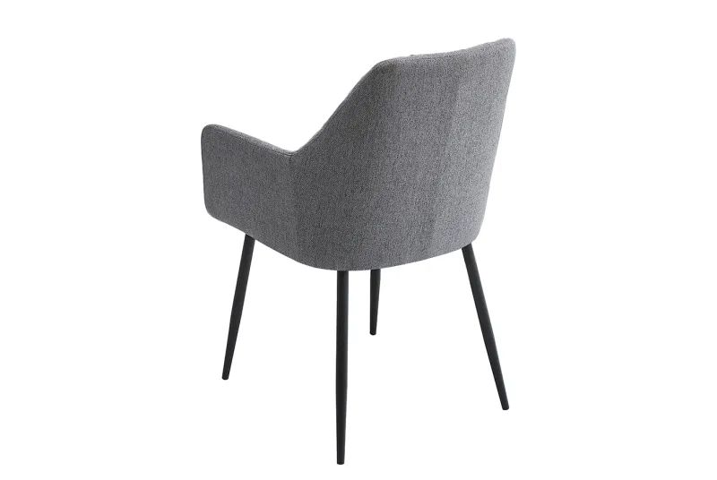 JUEGO DE 2 SILLONES TAP.NEVE 90 DEVON GRIS
