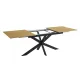 MESA EXTENSIBLE TAPA MDF KELLER NEGRO