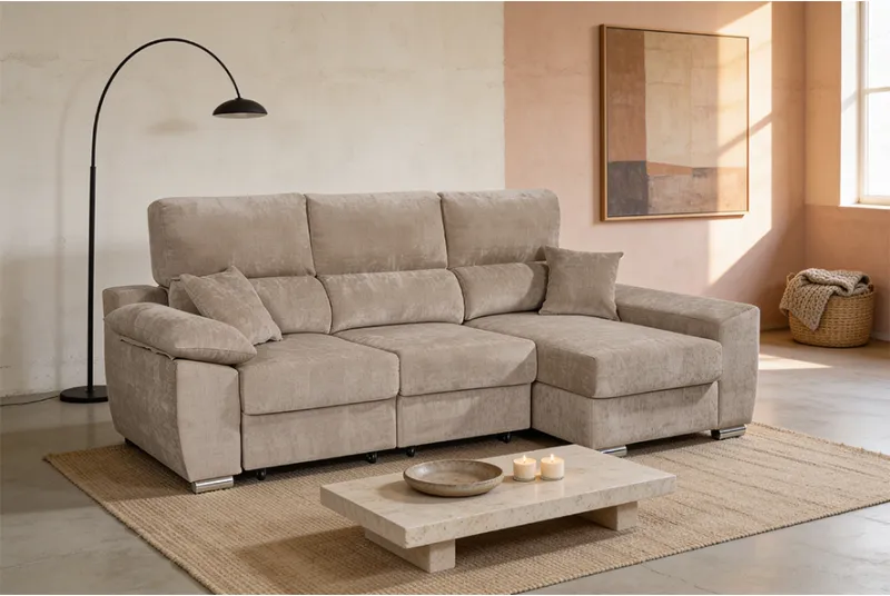 SHAISELONGUE DCHA. CAMA C/ARCÓN PEDRO BEIG