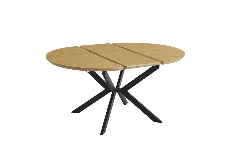 MESA EXTENSIBLE TAPA MDF WINSOR NEGRO