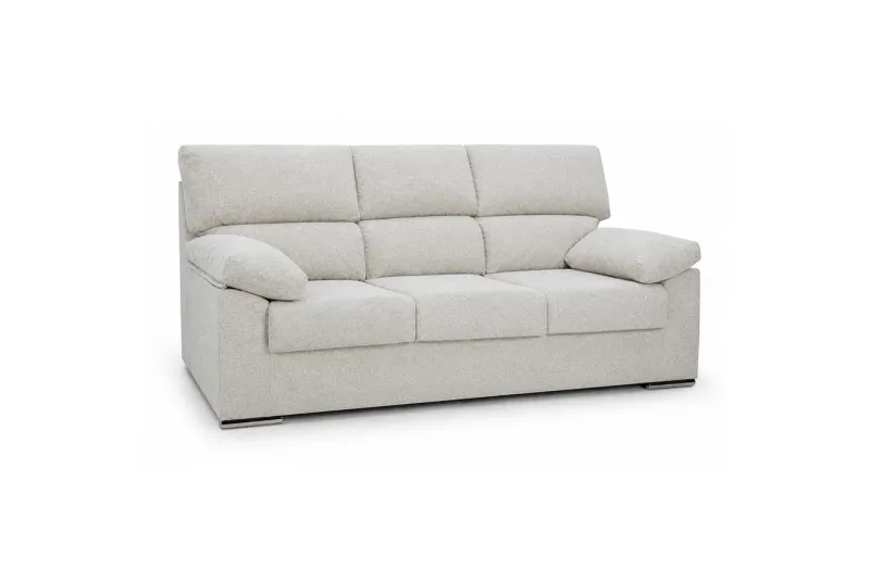 SOFA 3P.3 ASIENTOS FIJO T.NEVADA RUBEN 15