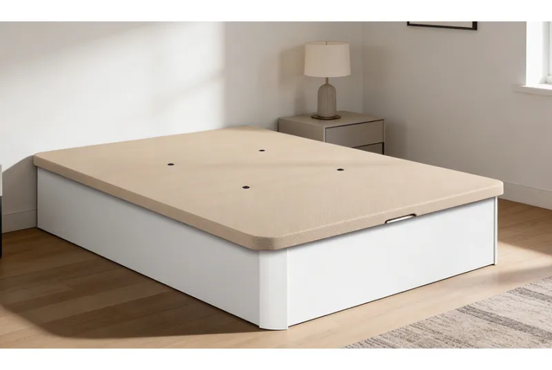 CANAPE 2 PATAS 135X190 T/3D FERRO YECLA BLANCO