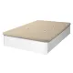 CANAPE 135X190 T/3D FERRO SIL BLANCO