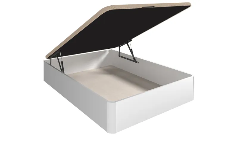 CANAPE 2 PATAS 135X190 T/3D FERRO YECLA BLANCO
